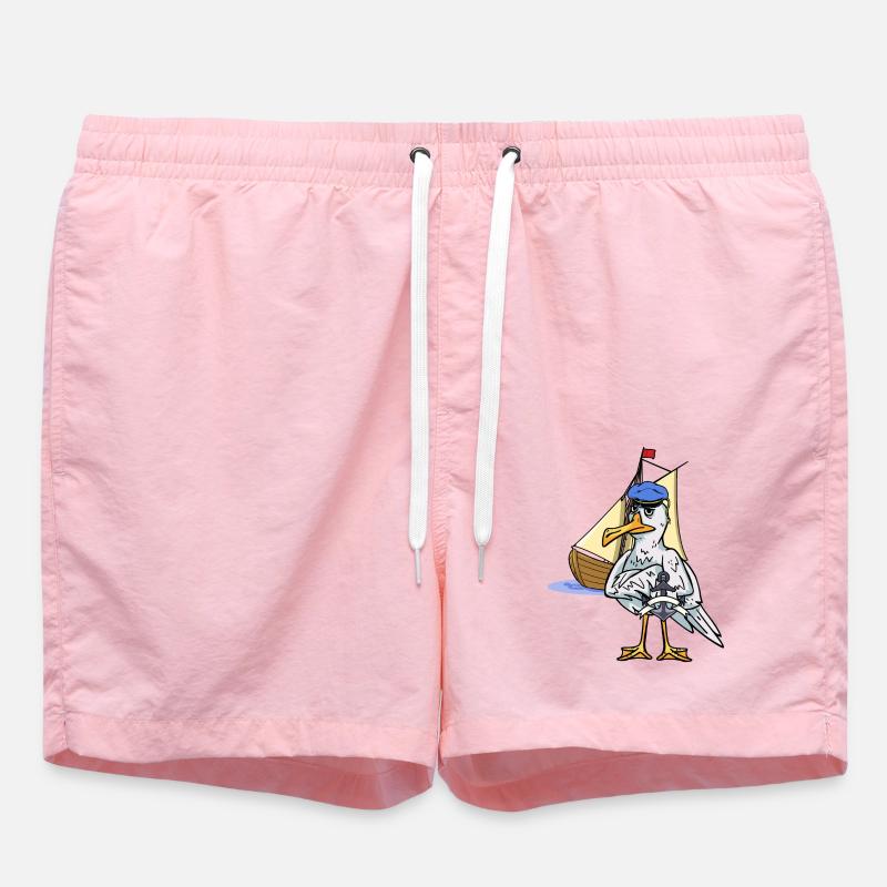 Marin Marin Navire Capitaine - Short de bain - rose