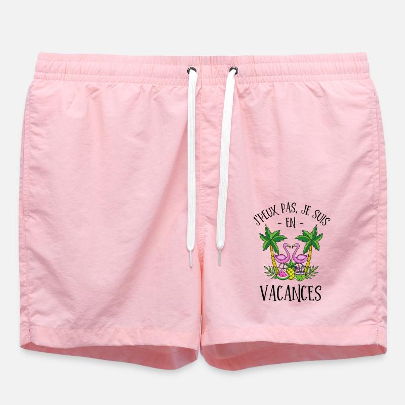 Flamant rose vacances - Short de bain - rose