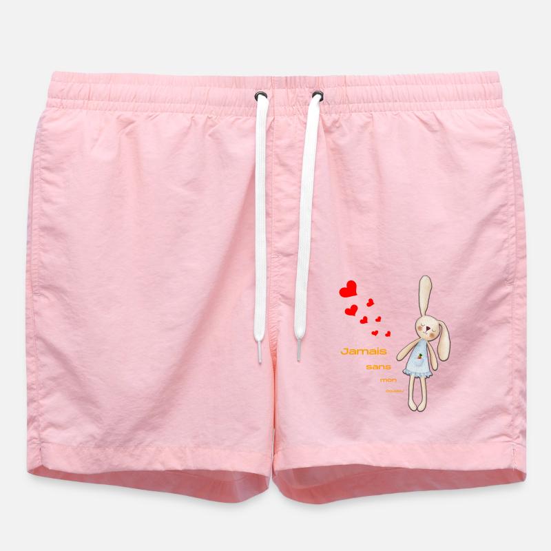 Jamais sans mon doudou - Short de bain - rose