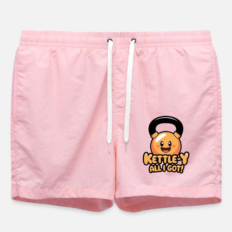 Bouilloire-Y Tout ce que j’ai - Short de bain - rose
