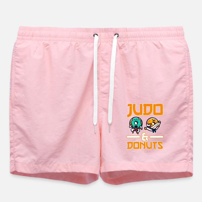 Judo et beignets - Short de bain - rose