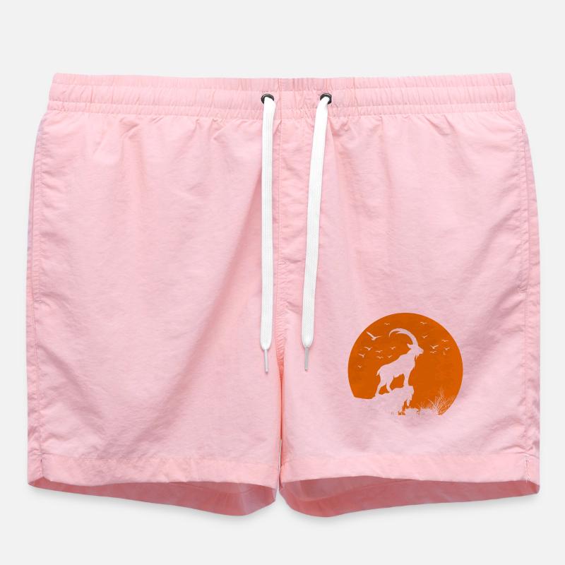 Capricorne rouge lune - Short de bain - rose