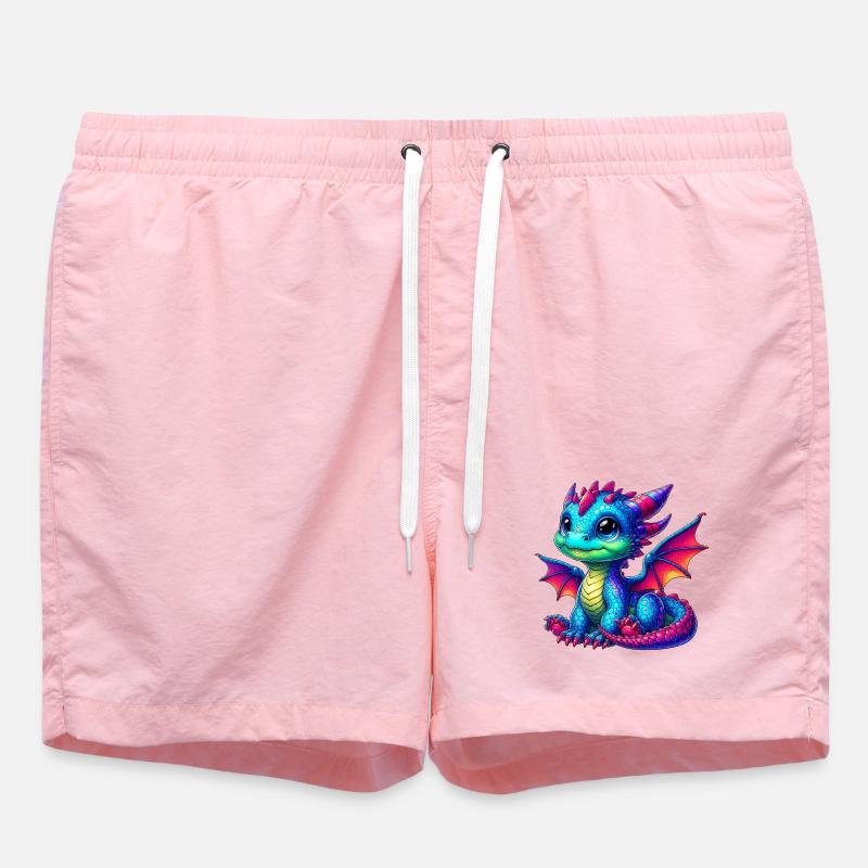 Dragon - Short de bain - rose