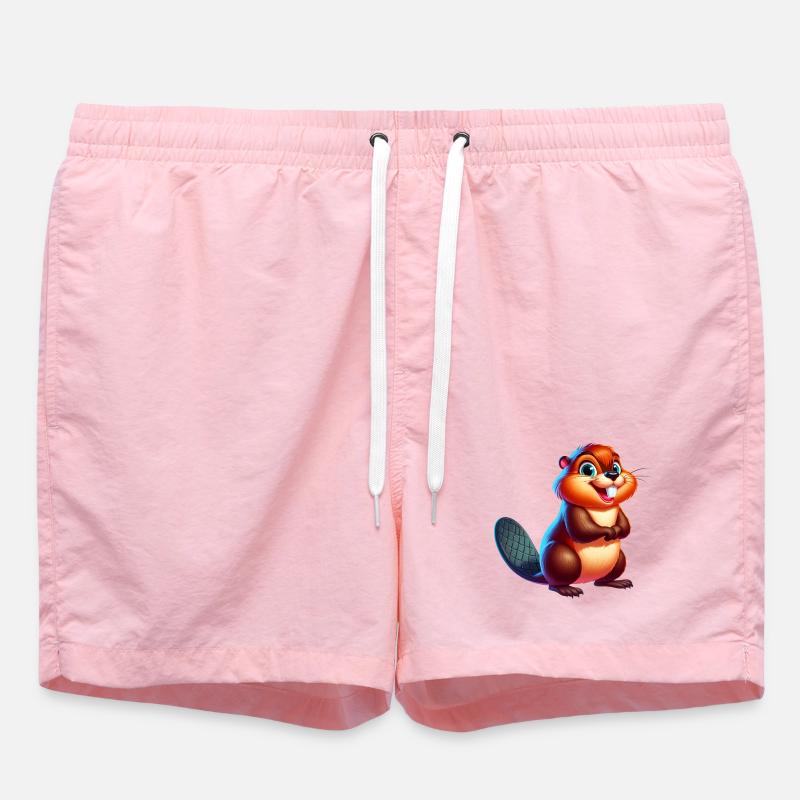 Castor - Short de bain - rose