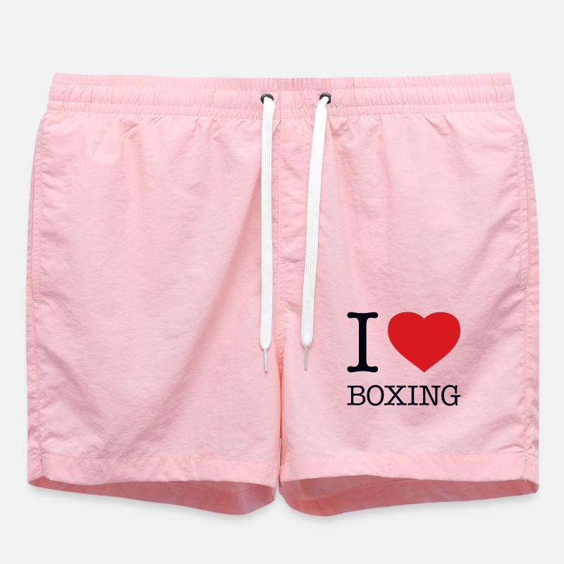 J’ADORE LA BOXE - Short de bain - rose