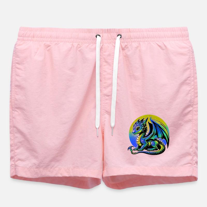 Dragon - Short de bain - rose