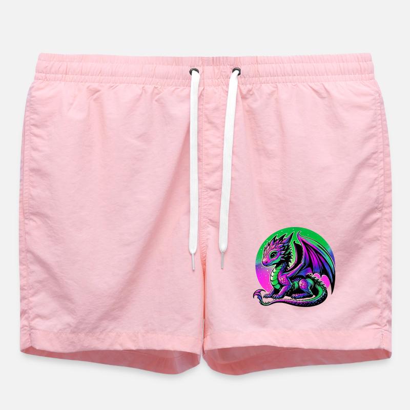 Dragon - Short de bain - rose