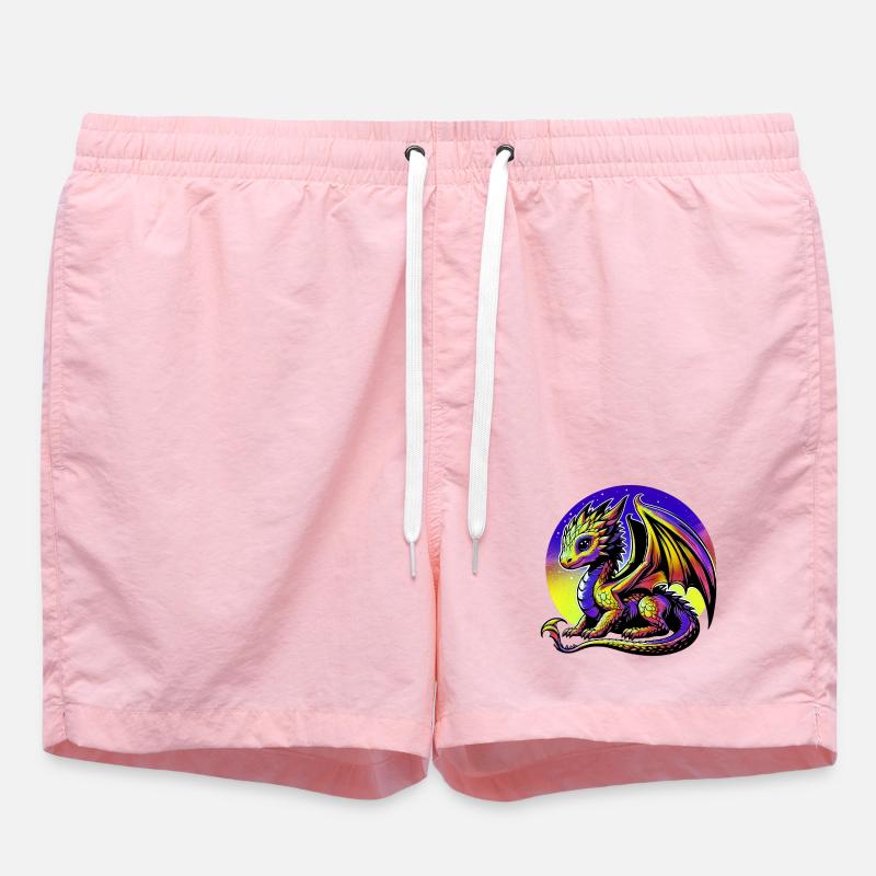 Dragon - Short de bain - rose