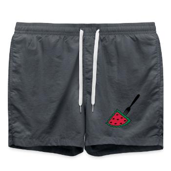 Melon with fork - Swim Trunks -  - Front