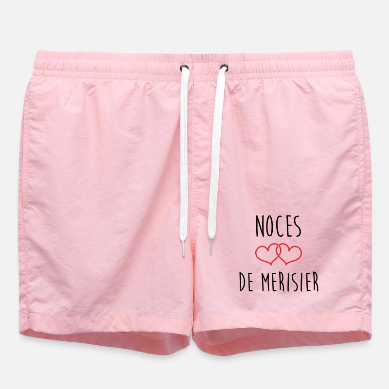 Kirschblütenhochzeit 53 Jahre Ehe - Badeshorts - Pink