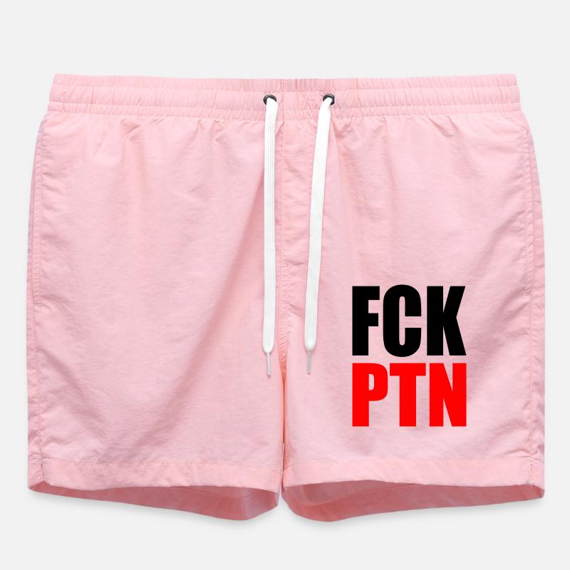 Fck ptn - Short de bain - rose