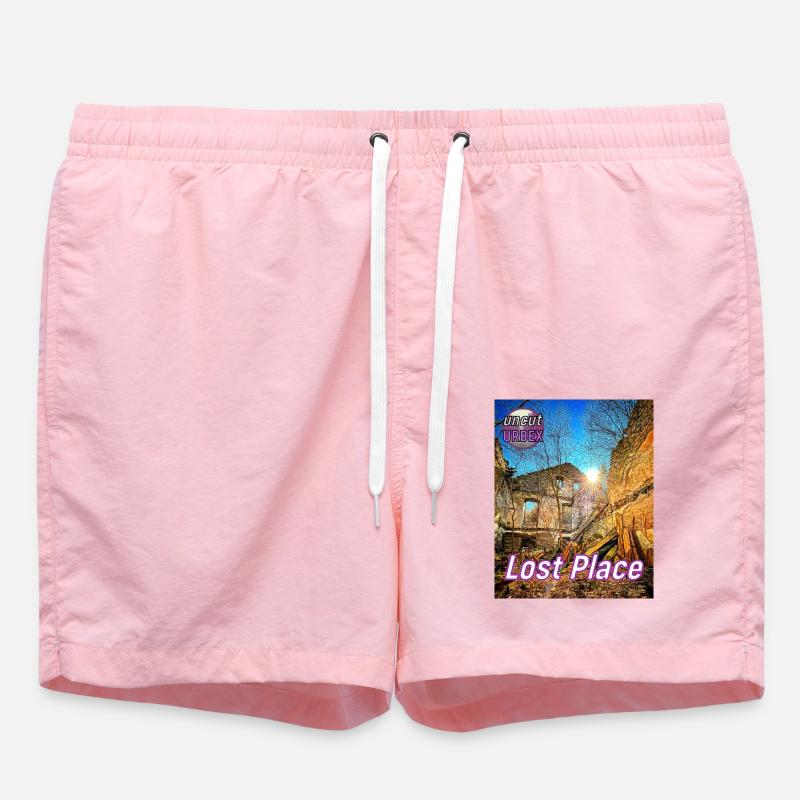 Lost Place Forge - Short de bain - rose