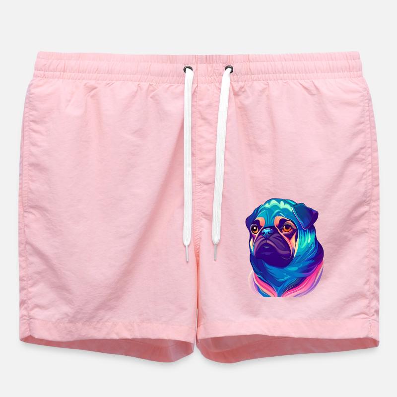 Mops - Badeshorts - Pink