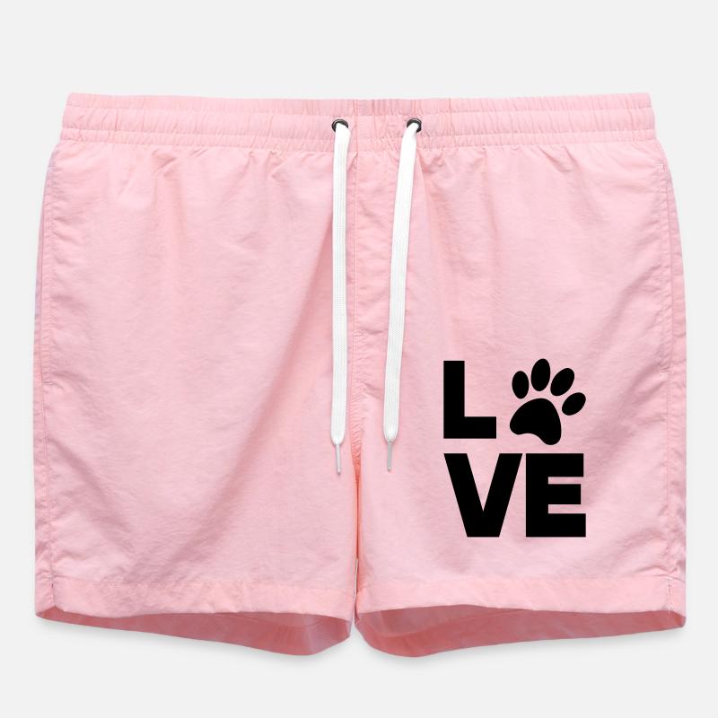 patte amour - Short de bain - rose