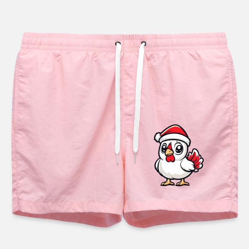 Coq Noël - Short de bain - rose