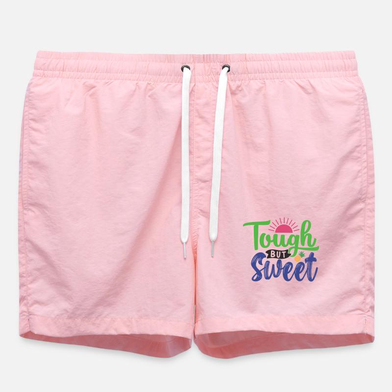 Dur mais doux - Short de bain - rose