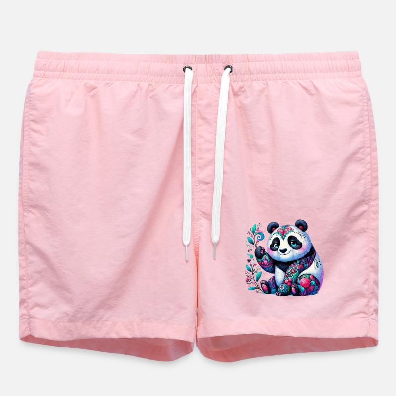 Panda - Short de bain - rose
