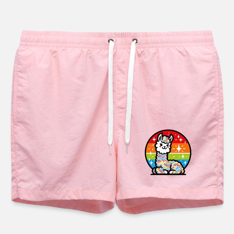Alpaga - Short de bain - rose