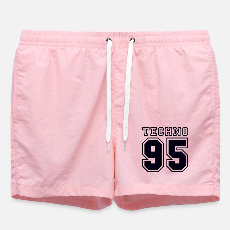 TECHNO 95 - Swim Trunks - pink