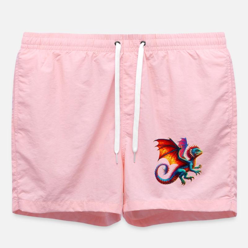 Dragon - Short de bain - rose