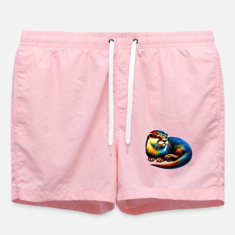 Otter - Swim Trunks - pink