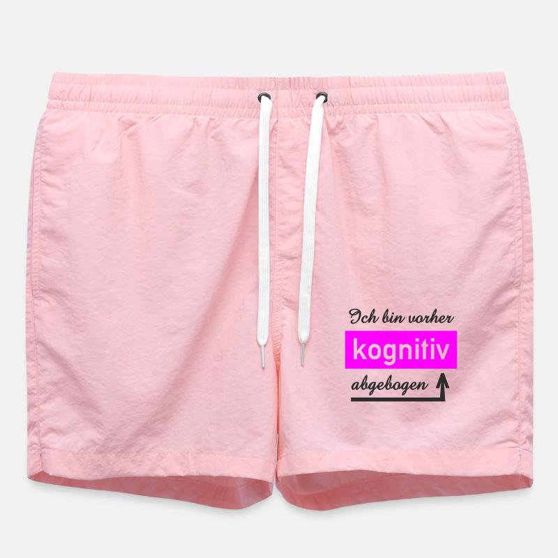 Cognitive Thinker Personalized Design - Swim Trunks - pink
