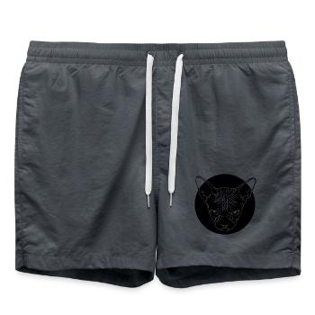 Sphinx Head - Swim Trunks -  - Front