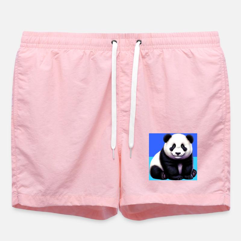 panda - Short de bain - rose