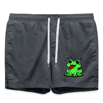Toad Comic Frog - Swim Trunks -  - Front