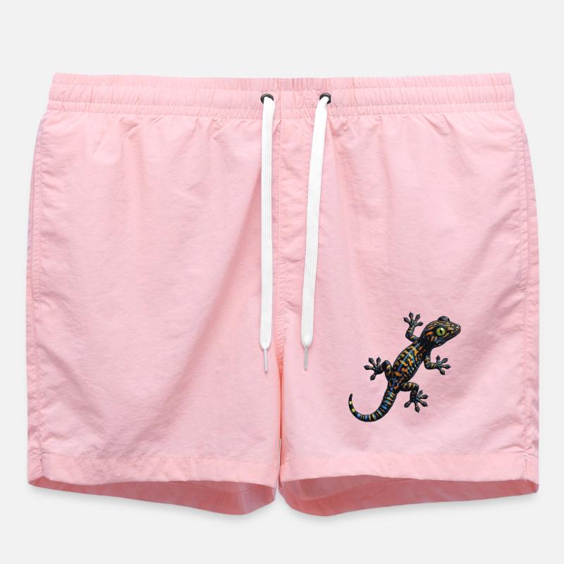 Escalade de gecko - Short de bain - rose