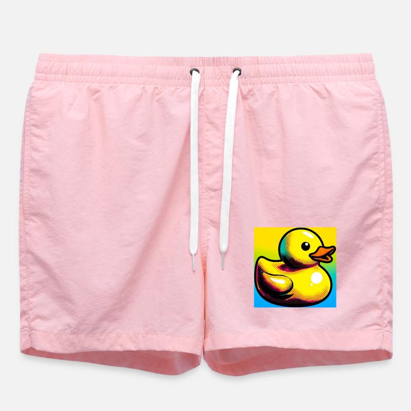 Caneton Canard Canard Canard - Short de bain - rose
