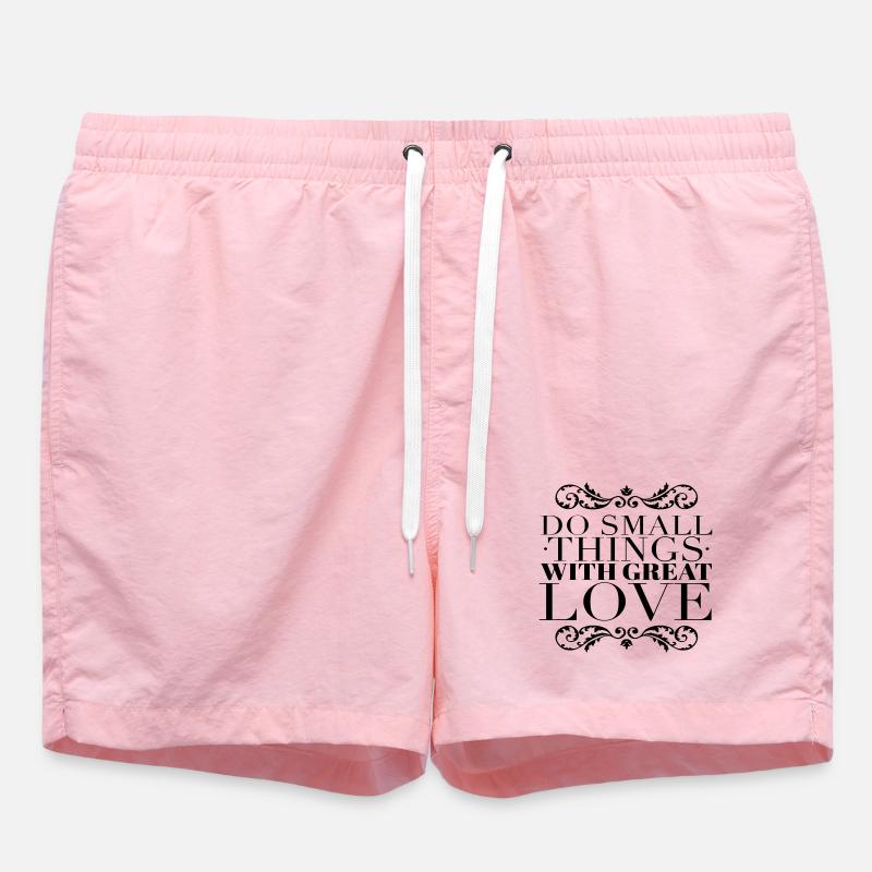 Petite Chose : Citation d’Amour Formidable - Short de bain - rose