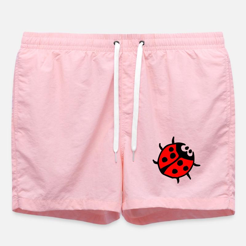 Marienkäfer - Badeshorts - Pink