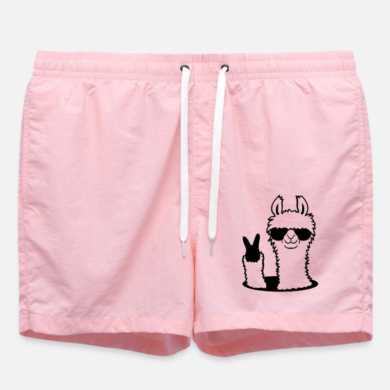 Boden No Drama Lama - Short de bain - rose