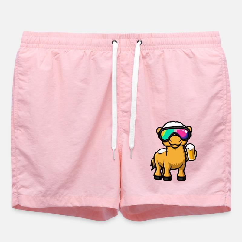 Bière après-ski Camel - Short de bain - rose