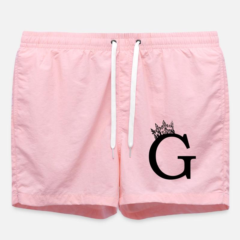 couronne G - Short de bain - rose