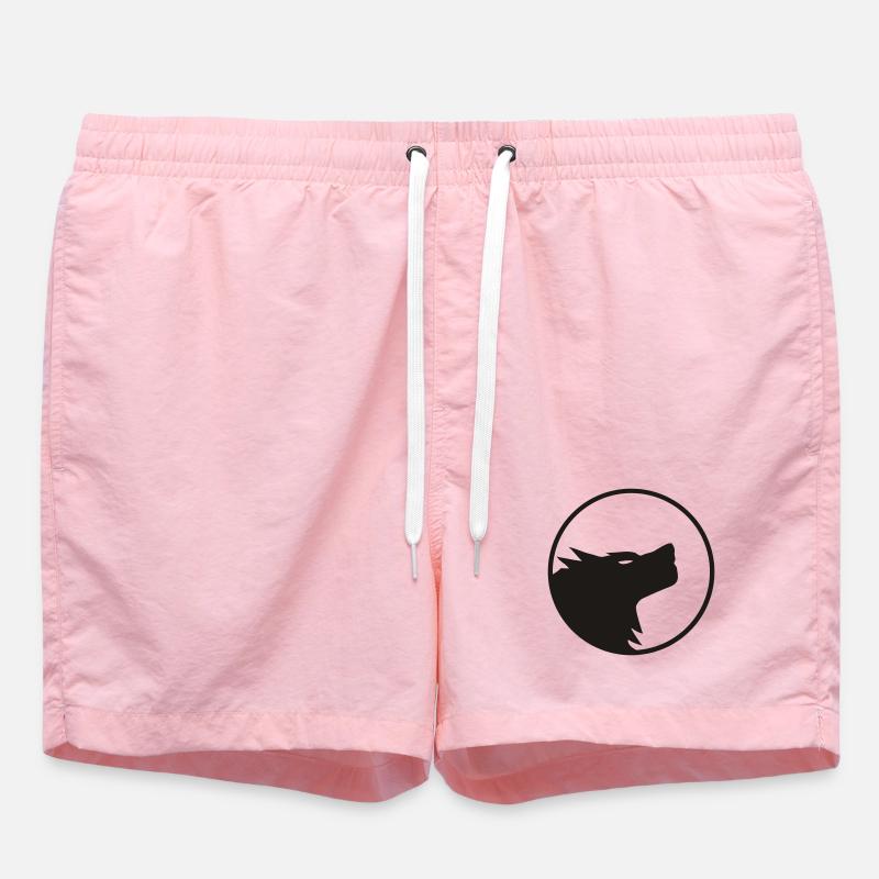 wolf - Short de bain - rose