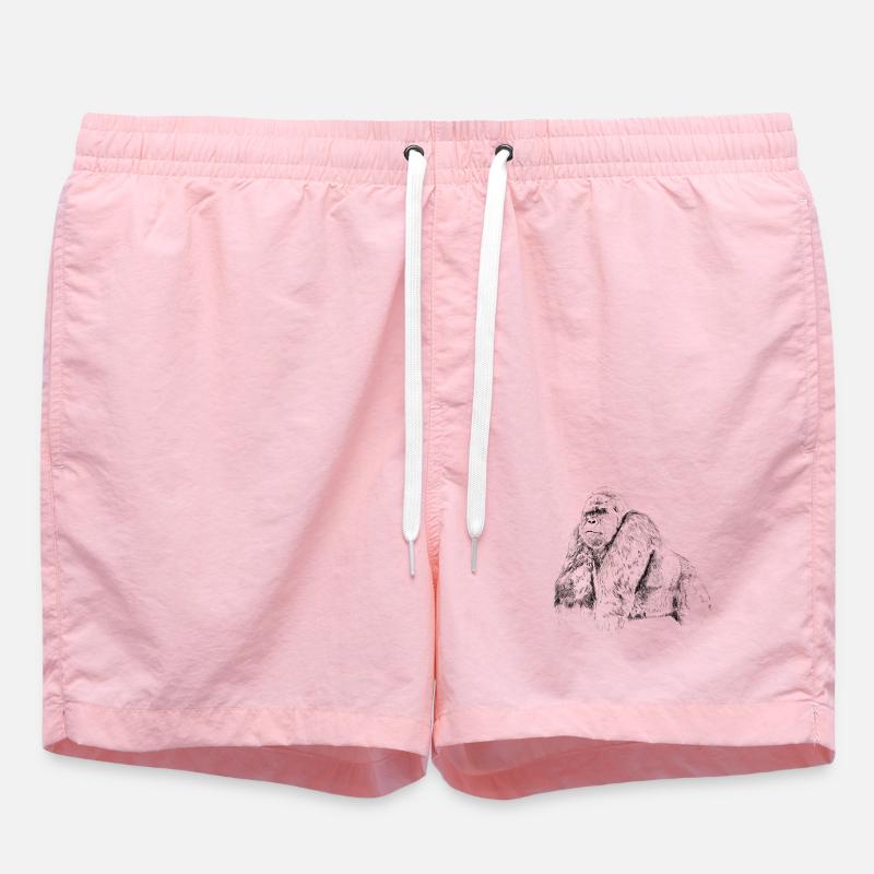 gorilla - Short de bain - rose