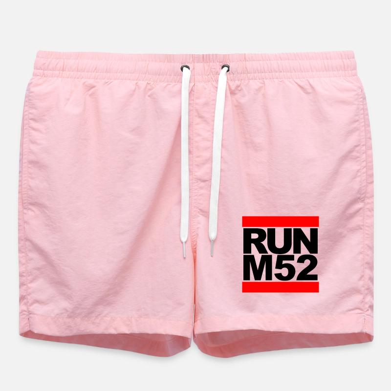 RUN M52 - Short de bain - rose