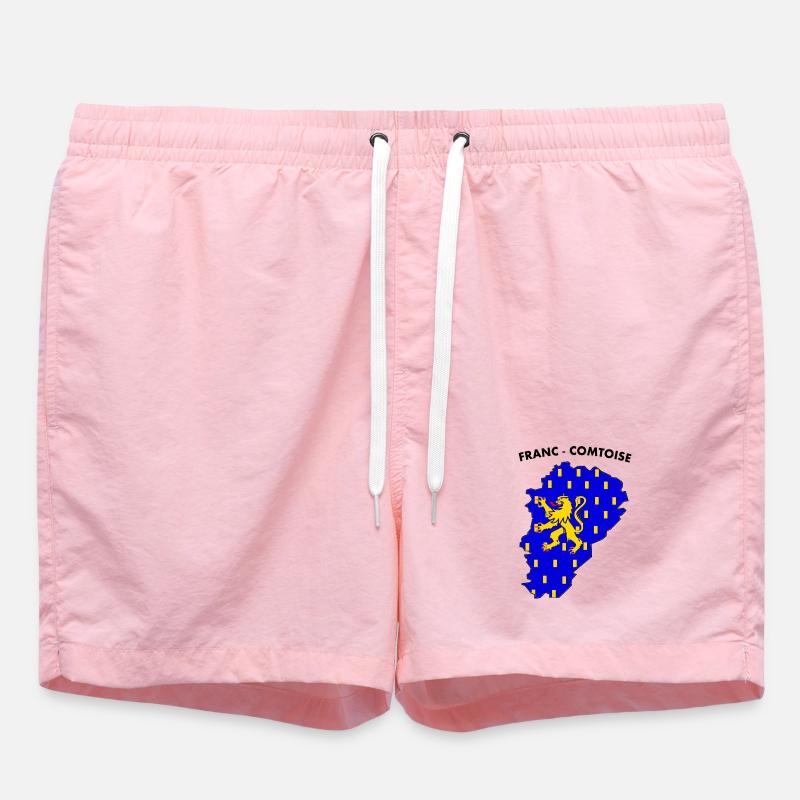 franc-comtoise - Short de bain - rose