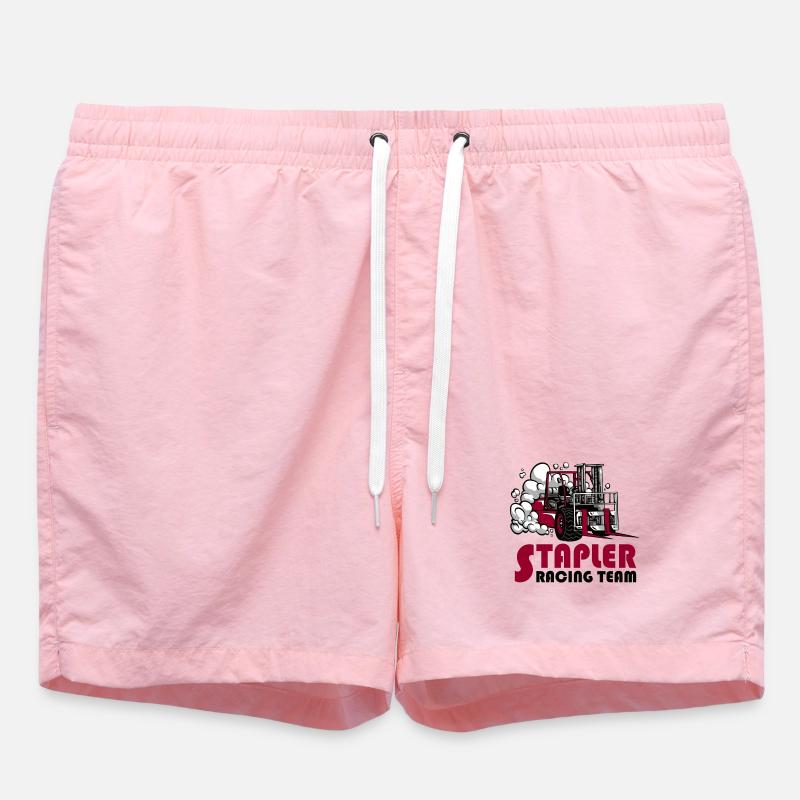 Stapler Racing Team - Short de bain - rose