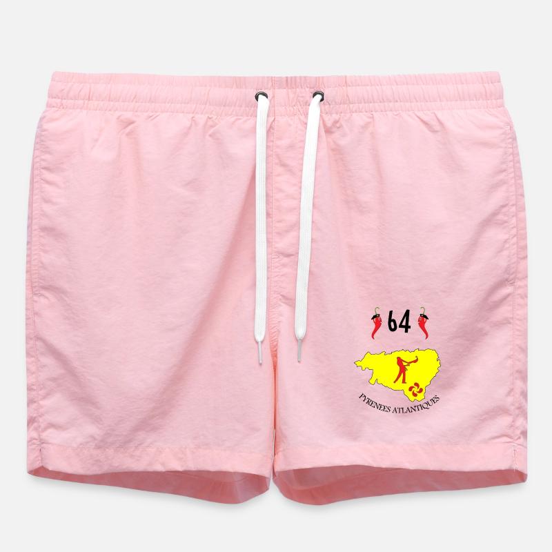 Pyrénées atlantiques - Short de bain - rose