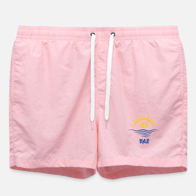 Var - Short de bain - rose