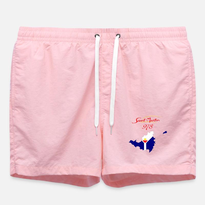 Saint-Martin - Short de bain - rose