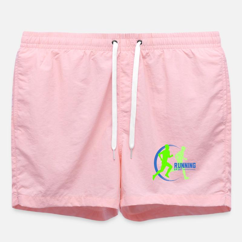 running - Short de bain - rose