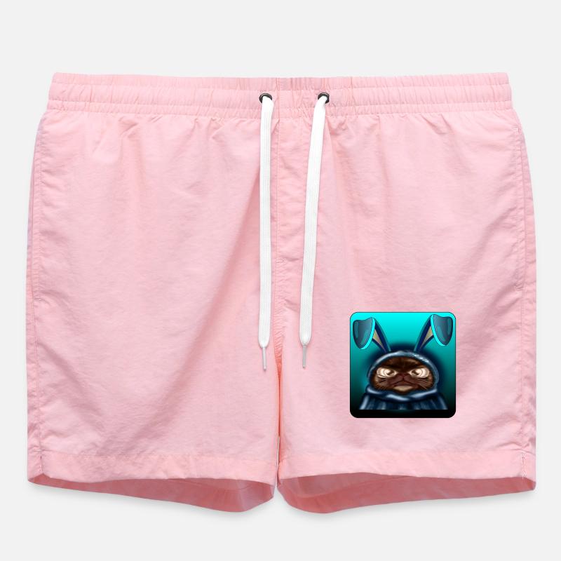 Cats Easter - Swim Trunks - pink