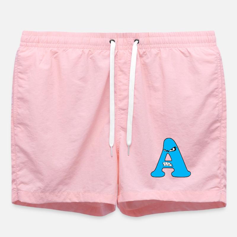 A - Short de bain - rose