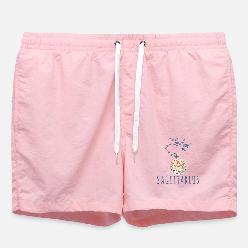 Das Sternbild Schütze - Badeshorts - Pink