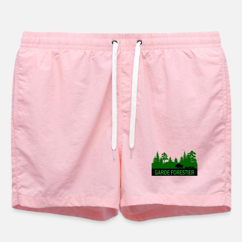 Garde forestier - Short de bain - rose