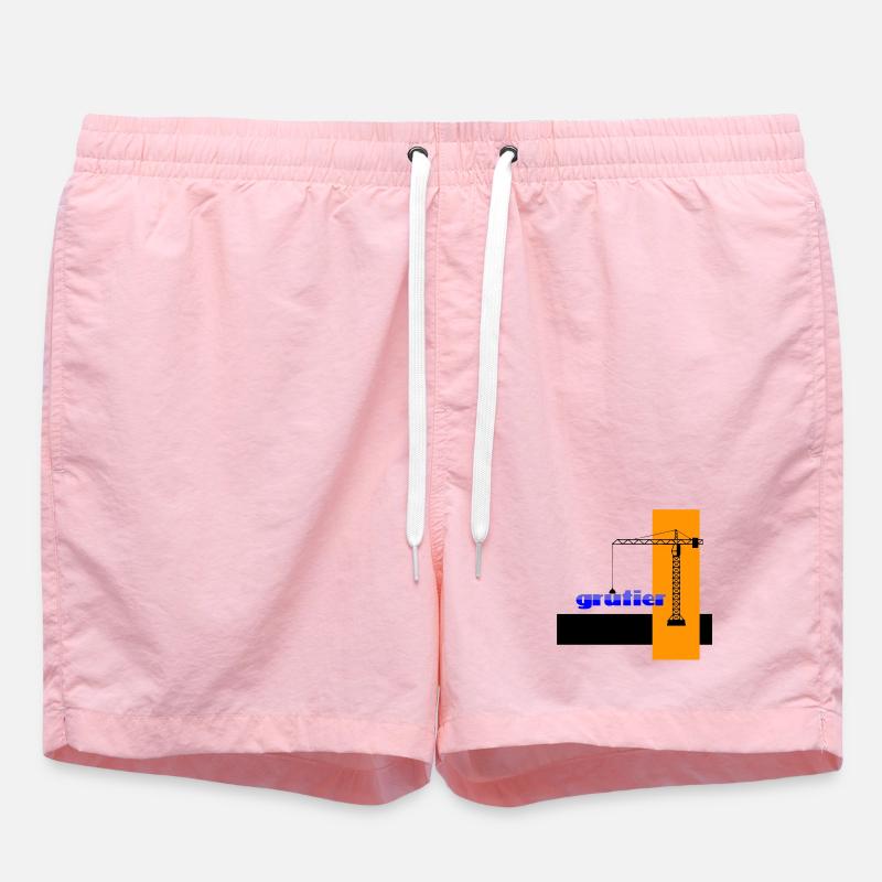 Grutier - Short de bain - rose